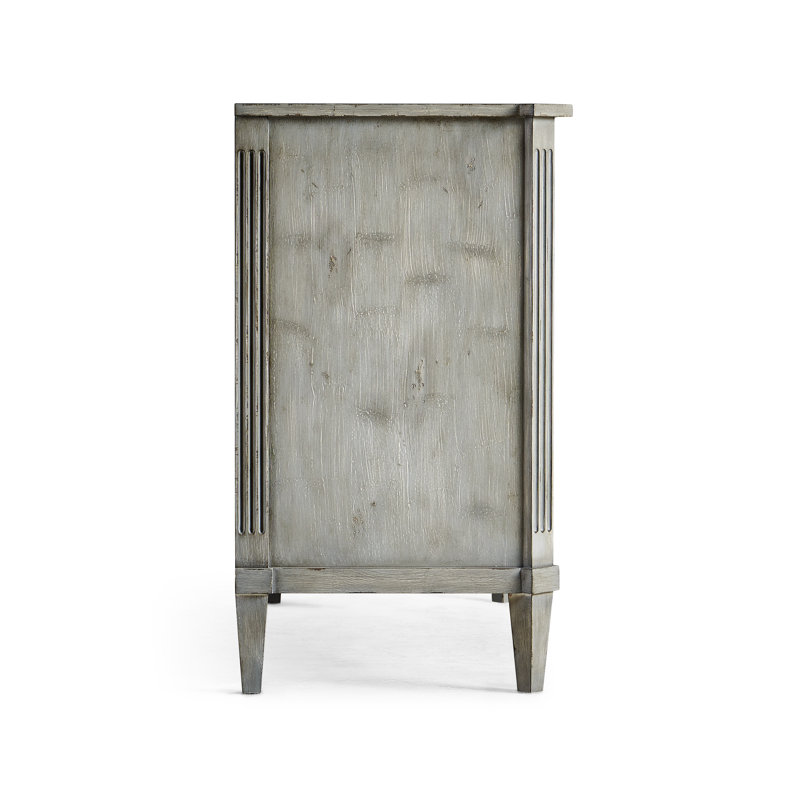 Aeon 3 - Drawer Solid Wood Dresser, Antique Gray