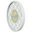 «Beathe Sand Dollar Check», reproduction encadrée blanche 20 x 20-1624511309