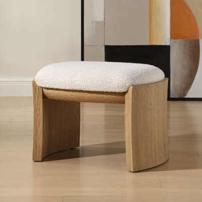 Uttermost Port Natural Small Bench by Uttermost