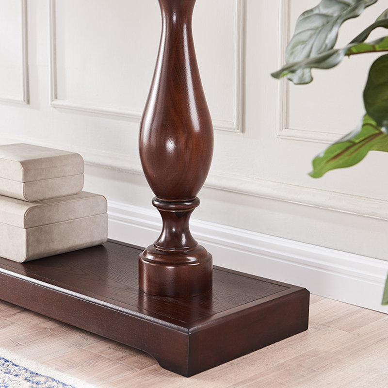 Console américaine de luxe rétro légère et luxueuse, Brun