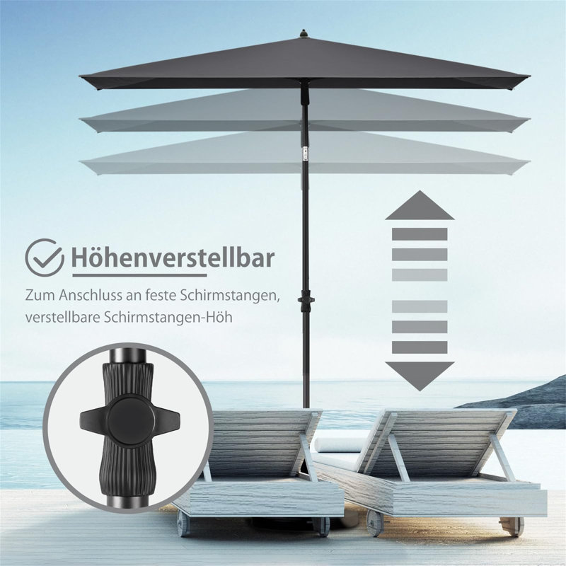 210cm Market Parasol