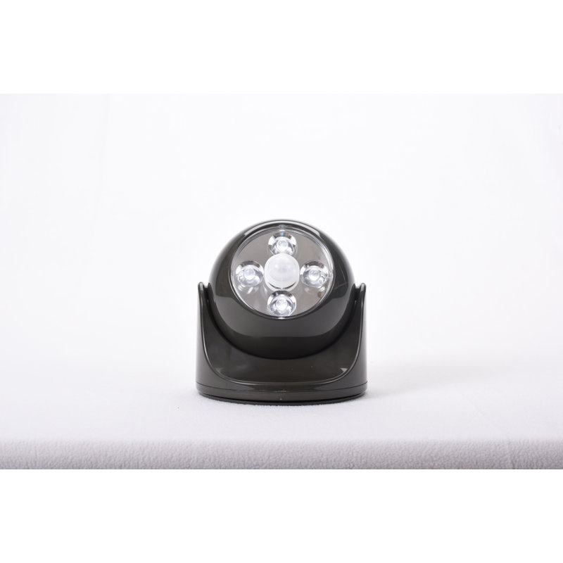 Battery Powered Convenience Battery Powered Integrated LED Deck Light, Bronze
