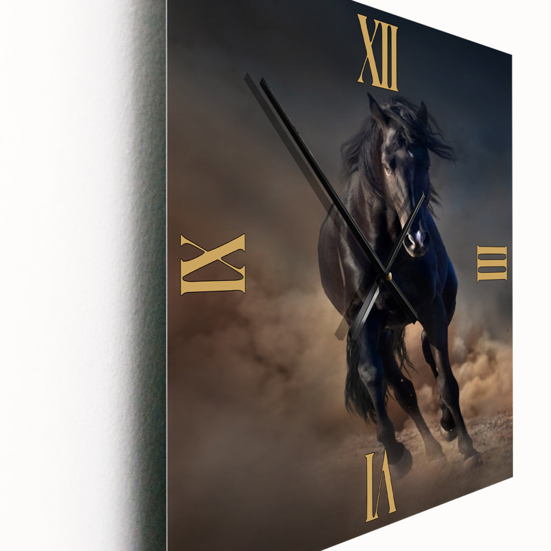 Portrait d'un cheval étalon de race Purius Nonius I, Petit