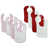 White/Pink/Red