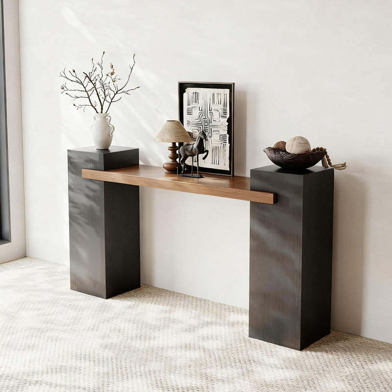 Console Retro Minimalist Art, H 33,46 po x l 70,87 po x P 13,78 po