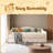 Full Size Upholstered Daybed With Light And Trundle-341088668
