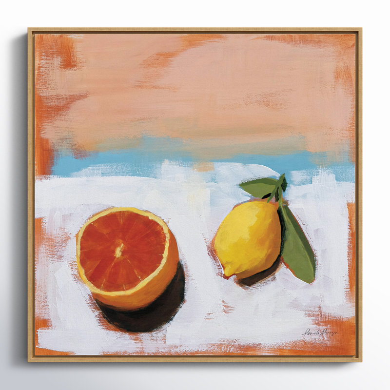 «Archbell Fruit And Cheer I», reproduction encadrée sur toile par Archbell, H 30 po x l 30 po x P 2 po