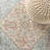 Mordecai Modern Tribal Medallion Light Blue/Ivory Rug