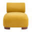 Chaise d'appoint en polyester pour salon, élégante et durable-133757597