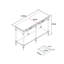 Allevard 120cm Solid Wood Console Table