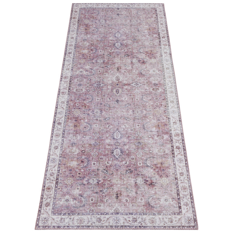 Vivana Tufted Raspberry Red Rug, Runner 80 x 200cm