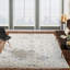 Hand Knotted Wool Oriental Area Rug in Ivory-1354249254