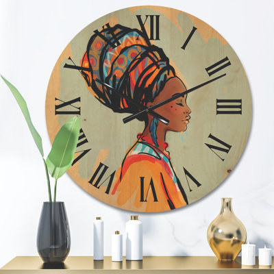 Solid Wood Wall Clock