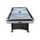 Table de hockey sur glace American Heritage Whirlwind - Tableau de pointage numérique, souffleur puissant, finition argentée et noire avec surface de jeu grise