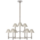 Ralph Lauren Barrett 9 Light Chandelier