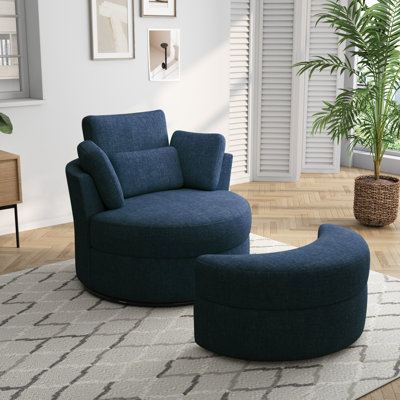 Chaise longue rembourrée avec coussin Niama