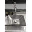 Drain escamotable pour lavabo de salle de bain 1,5 po - Nickel brossé