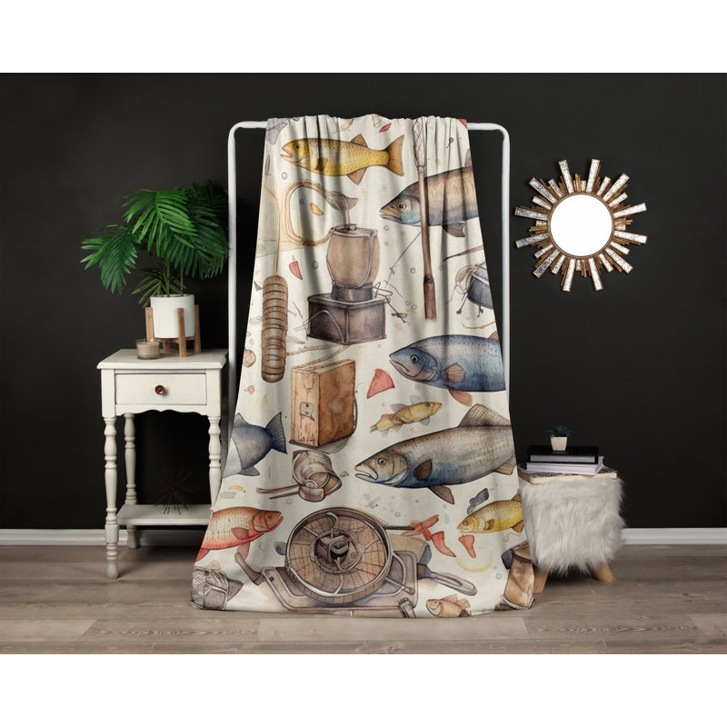 Throw Blanket, 51" W x 60" L