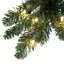 7' Lighted Artificial Fir Christmas Tree