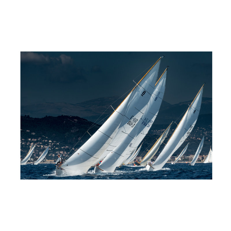 Art sur toile «bolle course», Marc Pelissier, H 22 po x l 32 po