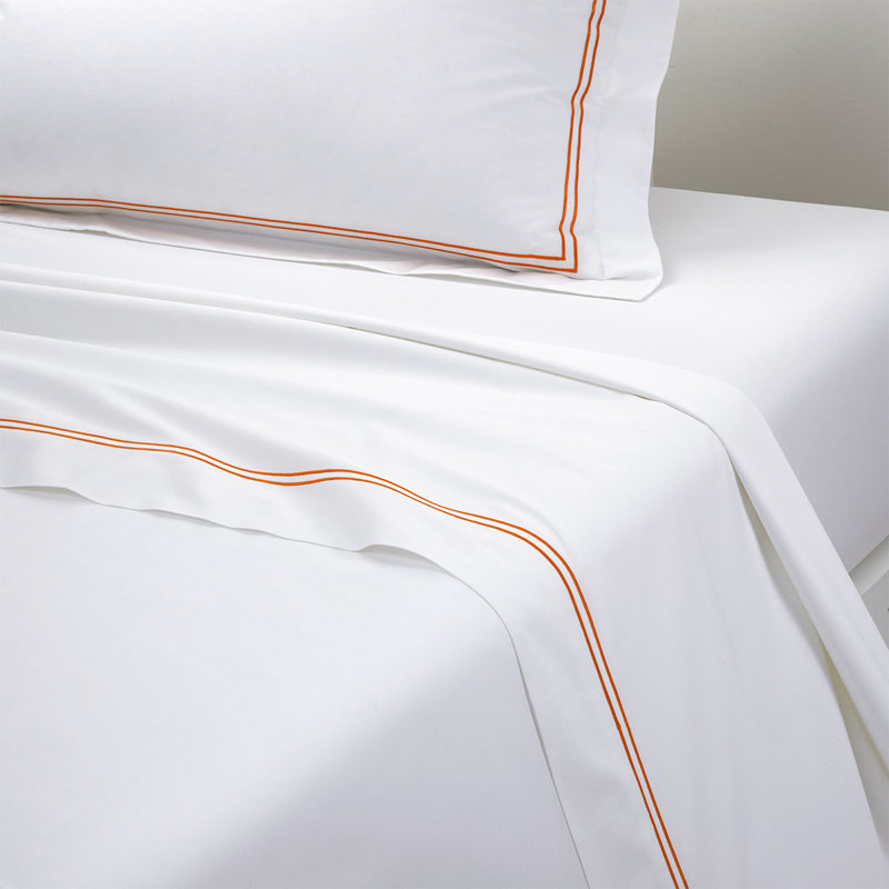 Duo Flat Sheet, Twin Flat Sheet, White