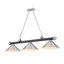 Luminaire suspendu linéaire 3 lumières Annaleisa-62758326-62758327
