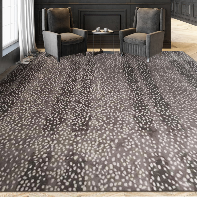 Animal Print Area Rug, Rectangle 9' x 12'
