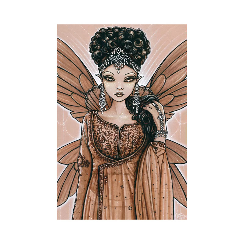 Reina by Myka Jelina - Wrapped Canvas Gallery-Wrapped Canvas Giclée, 66.04 cm H x 45.72 cm W