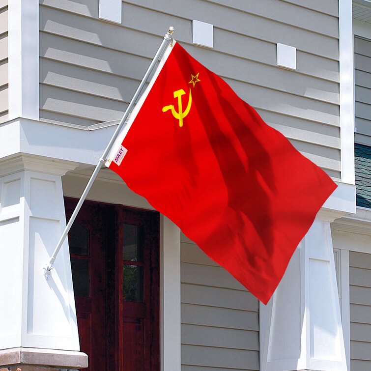 ANLEY Russian 2-Sided Polyester 36 x 60 in. House Flag
