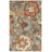 Blossom Hand Tufted Wool Cotton Floral Rug in Red/Green-1397159990