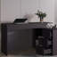 Bureau en L avec 3 tiroirs et espace de rangement
