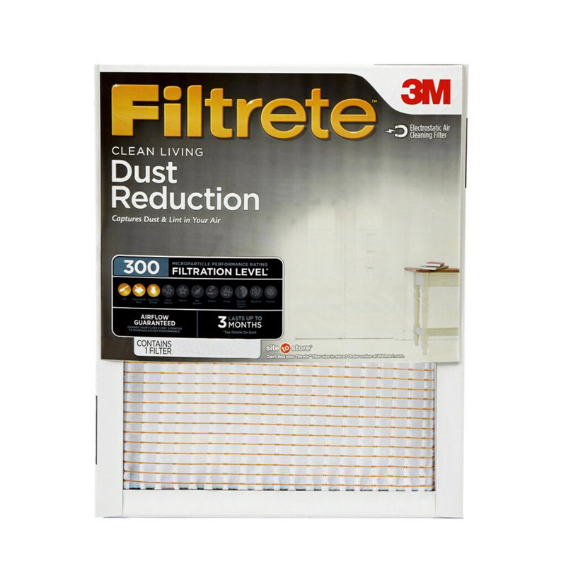 Filtre à air à réduction de poussière, H 24 po x l 20 po x P 1 po