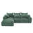 108.27" W Boucle Sectional Sofa-180447474