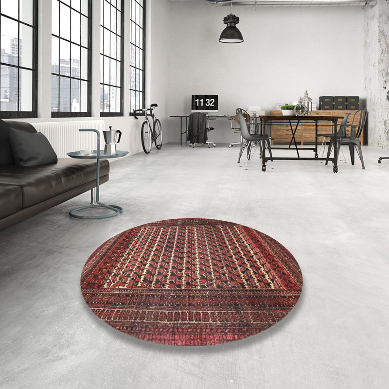 Oriental Indoor Rug, Round 8'