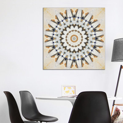 Kurimu Mandala IV by LuAnn Ostergaard - Print on Canvas