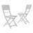 POSITANO FOLDABLE DINING SET, WHITE