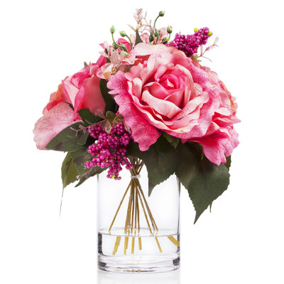 Silk Arrangement in Vase