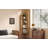 Rattan Corner Bookshelf Stand-1779104280