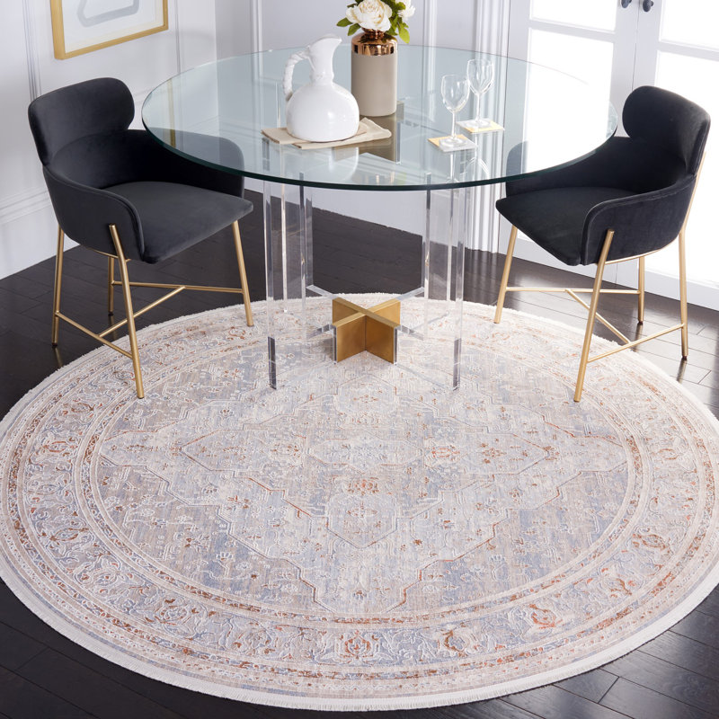Marmara Performance Oriental Rug, Round 6'7"