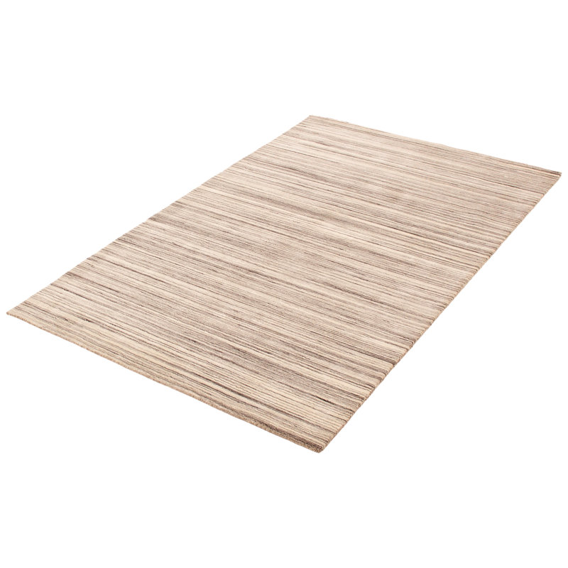 Tapis crème en laine tissé à la main Southa