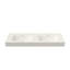 Stone Resin Solid Surface Bathroom Sink For Vanity Basin, Matte White Colorway, 60.95 In Deep, 18.41 Wide, 5.16 Tall, 60.71 Lb, Compatible With All Kinds Of Layouts, Durability Wear, Wall - Mounted