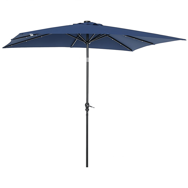 Parasol solaire, Bleu