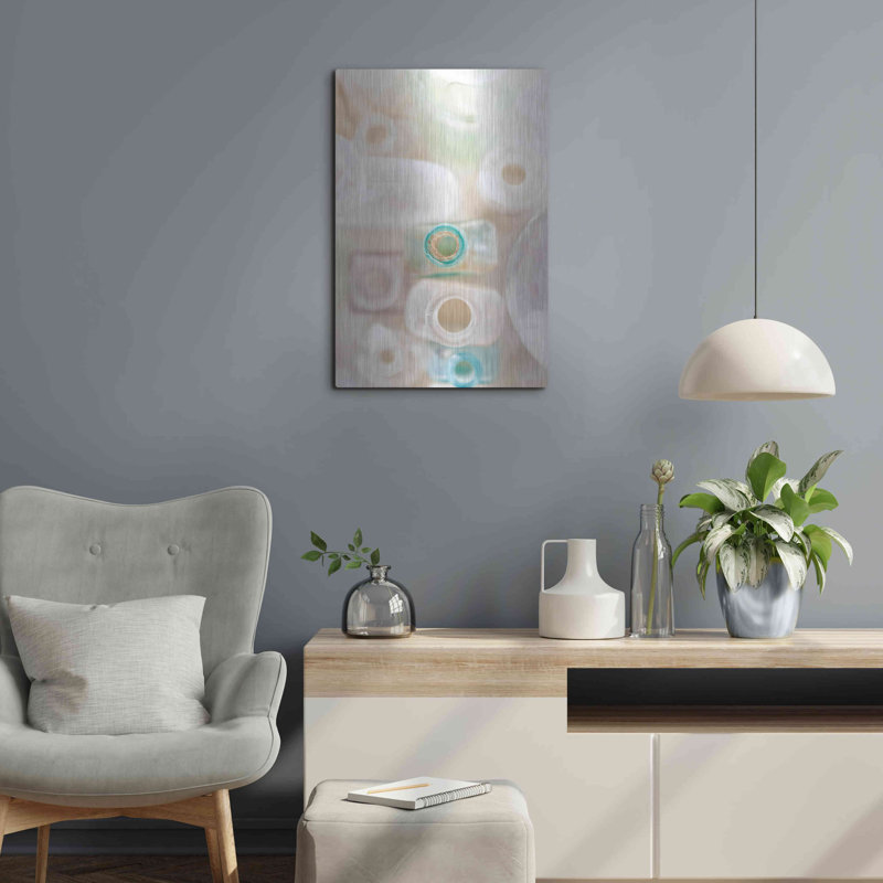 «Abstract Bottles» par Elena Ray, H 24 po x l 16 po