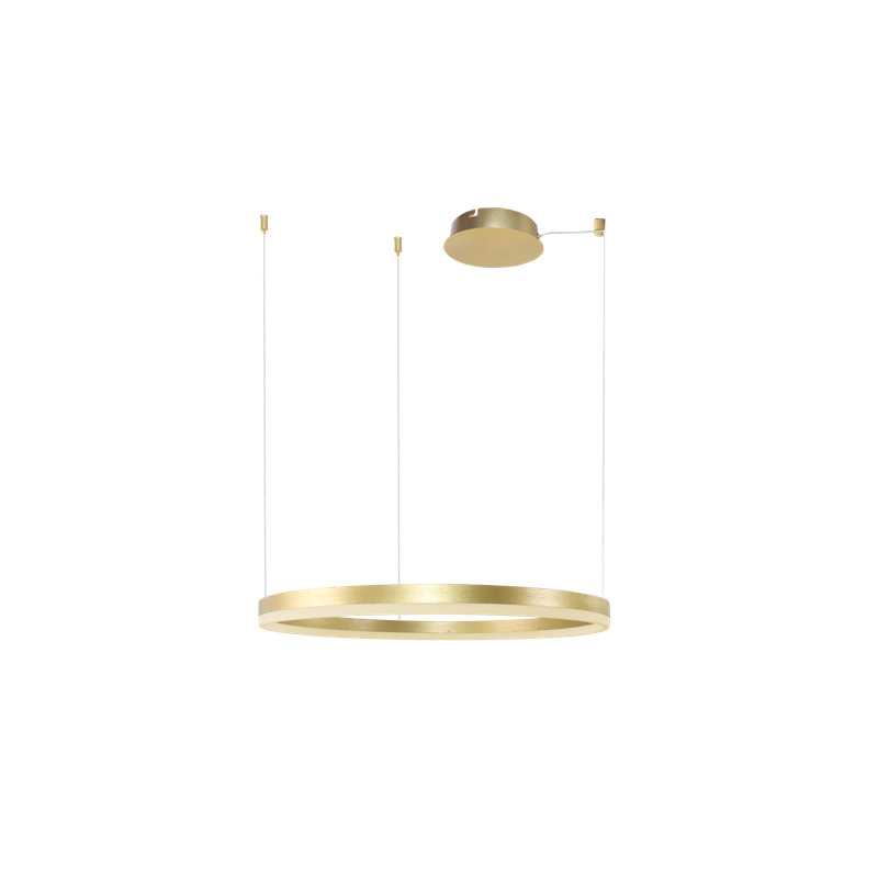 - Light LED Crystal Pendant, Gold, Gold
