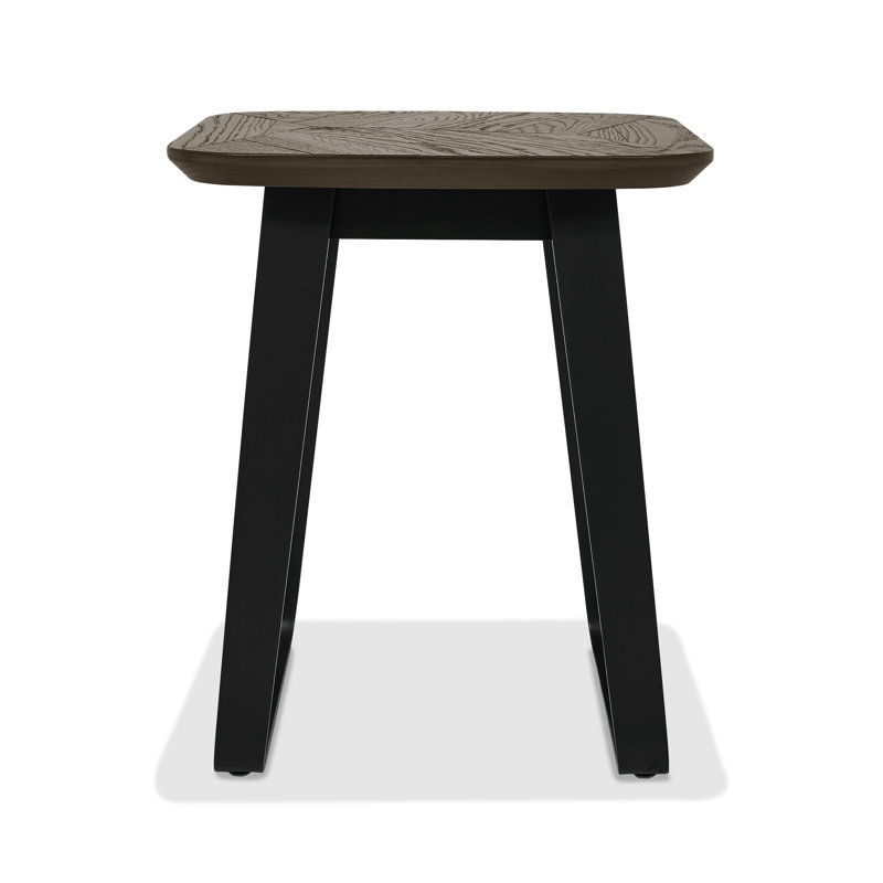 Airla Sled End Table, Grey