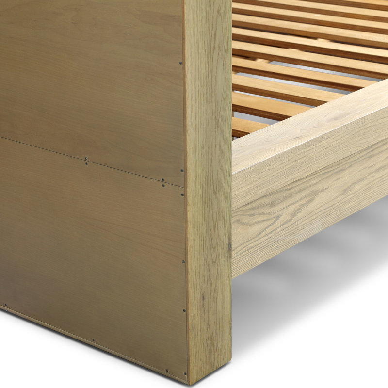 Torrington Bed-Sandy Oak Resawn-King, King