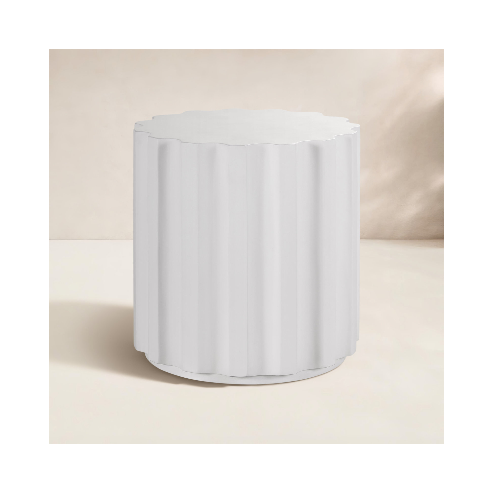 Edisto Cast Concrete Side Table