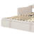 Upholstered  Daybed With Adjustable Height Pop Up Trundle Twin Bed And USB & Type-C Charging Port, Day Bed Frame With 2 Side Pockets, No Box-Spring Needed-1751402828