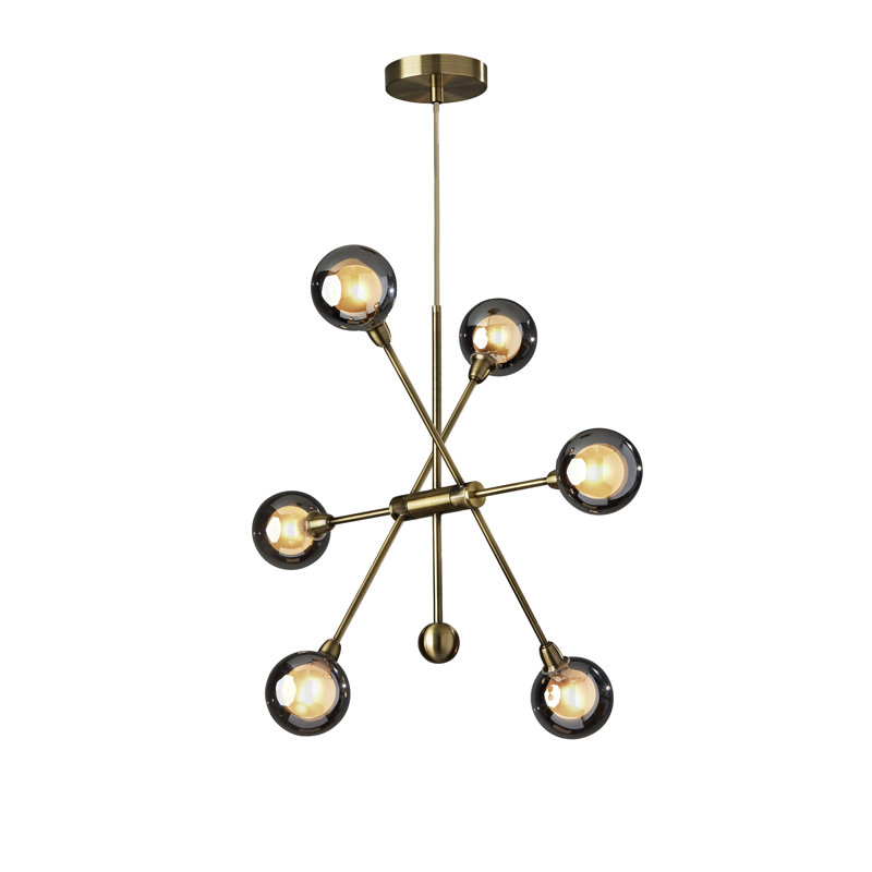 Lustre 6 lumières Lorraine