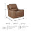 Fauteuil inclinable électrique Waddington
